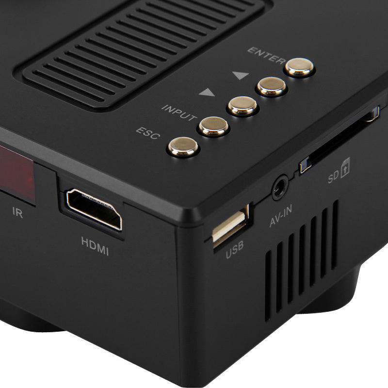 UC28+ Mini Portable LED Projector 48 Lumens 320 x 240 Native Resolution 16:9 Aspect Ratio