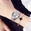GIMTO GM406B Mini Dial Casual Style Women Watches Stainless Steel Strap Quartz Watch