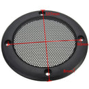 3.5 inch Black Speaker Decorative Circle With Protective Black Iron Mesh