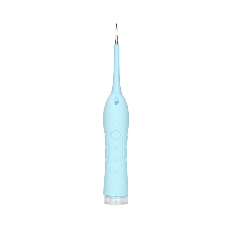Ultrasonic Vibration Electric Oral Irrigator USB Charging 3 Modes Tooth Stain Eraser Dental Water Flosser Teeth Whitening Cleaner with 2 Head