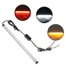 Universal for Car/Motorcycle 12-24V 30/45CM LED Signal Turn Lights Decoration Strip Flow Water