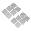 Honana BX-231 16Pcs Bathroom Removeable Self-adhesive Mosaic Tiles Mirror Wall Stickers Home Decor