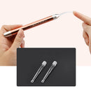 Visible Ear Cleaning Tool Flash Light Ear Spoon Earwax Removal Curette Portable Ear Care Tool