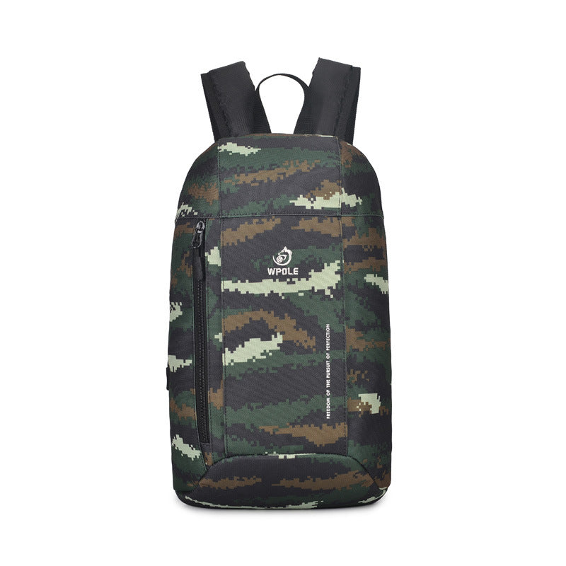WPOLE BS1 10L Outdoor Tactical Bag Camouflage Military Backpack Adjustable Belt Sport Shoulder Punch