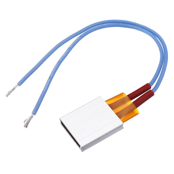 12V 2~14W 120 Degree PTC Ceramic Electric Heating Plate Aluminum Shell Constant Temperature Air Heater