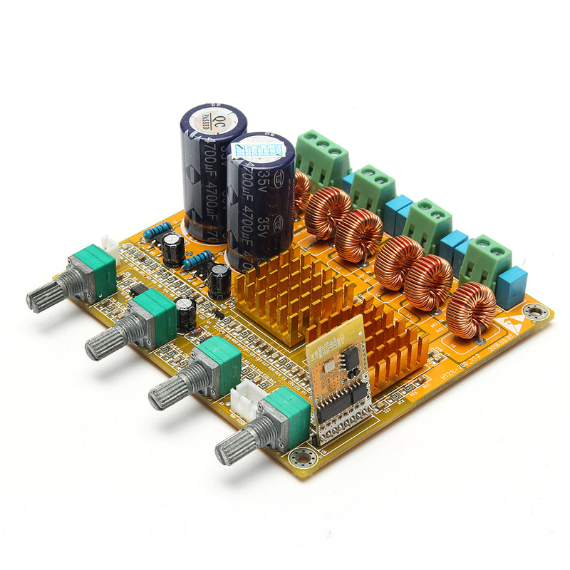 bluetooth 4.0 Digital 2.1 Class D HIFI Power Amplifier Board 3CH Super Bass Amplifier