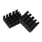50Pcs 19x14x7mm Heat Sink Chip Special Radiator Aluminum Heat Conduction