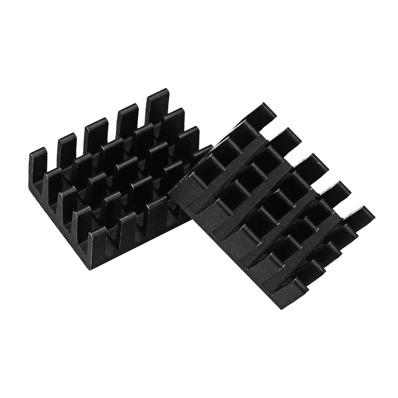 50Pcs 19x14x7mm Heat Sink Chip Special Radiator Aluminum Heat Conduction