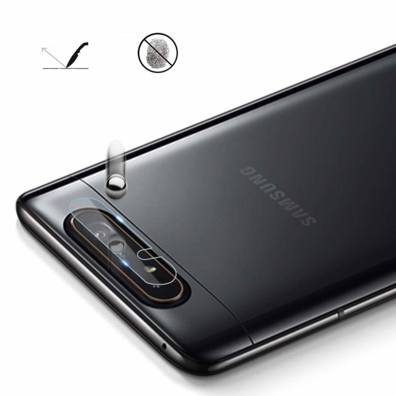 Bakeey 2PCS Anti-scratch Ultra Thin HD Clear Tempered Glass Phone Lens Screen Protector Camera for Samsung Galaxy A80 2019