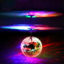 Flying Ball Infrared Induction Crystal Flashing LED Light Toys USB Rechargeable for Kids Birthday Christmas Gifts