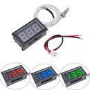 5pcs XH-B310 Digital Tube Blue LED Display Thermometer 12V Temperature Meter K-type M6 Thread Thermocouple Tester -30~800C Thermograph