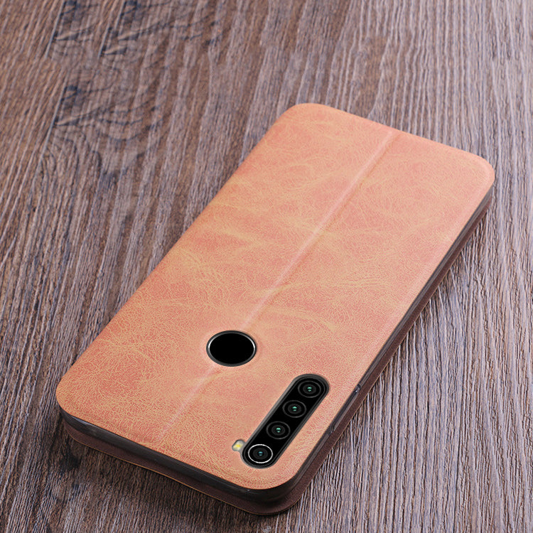 For Xiaomi Redmi Note 8 Case MOFI Luxury Shockproof Flip with Stand Card Slot Full Body PU Leather Protective Case