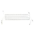 4PCS 50CM Waterproof 36 SMD 5630 Golden LED Rigid Strip Hard Bar Light Tube Lamp for Home DC12V