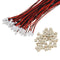Excellway 100Pcs Mini Micro JST 1.0mm SH 2-Pin Connector Plug With Wires Cables 150mm
