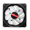 Coolmoon 30000Hrs 3PCS 120mm RGB Adjustable PC Fans 12 Monochromatic Lights CPU Cooling Fan with the Remote Control