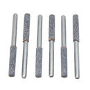 6Pcs 5/32 Inch Diamond Grinder Grinding Stone Chainsaw Chain Sharpener 3mm Shank Drill Adapter