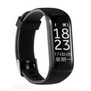 M5 OLED Smart Watch Heart Rate Blood Pressure Blood Oxygen Monitor Silicone Belt