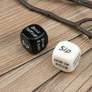 English Drinking W ine Mora Dice Adult Party Game Playing Drink Decider Dice