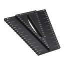 Woodworking 2 In 1 Caliper Gauge Center Finder Measuring Center Scribe Tool