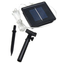 Solar Powered 30cm 8 Tube LED Meteor Shower Rain Garden Tree Outdooors HoliDay Light