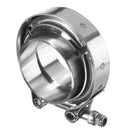 2inch Turbo Exhaust Down Pipe Stainless Steel 304 V-Band Clamp With 2Flange