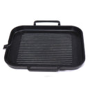 2-4 People BBQ Barbecue Aluminum Frying Grill Pan Plate Non Stick Coating Cookware Induction Cooking