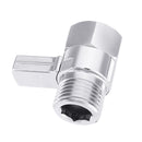 G 1/2 Shower Head Shut-Off Valve Quick Open Adapter Brass Valve Water Flow Control Regulator Bath Accessory