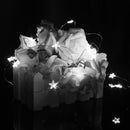 1M 10 LED Battery Powered Star String Fairy Light For Chirstmas Party Weddinng Decor