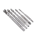 Drillpro 5pcs M3-M8 HSS Spiral Screw Tap Machine Thread Tap for Alumunium and Alumunium Alloy