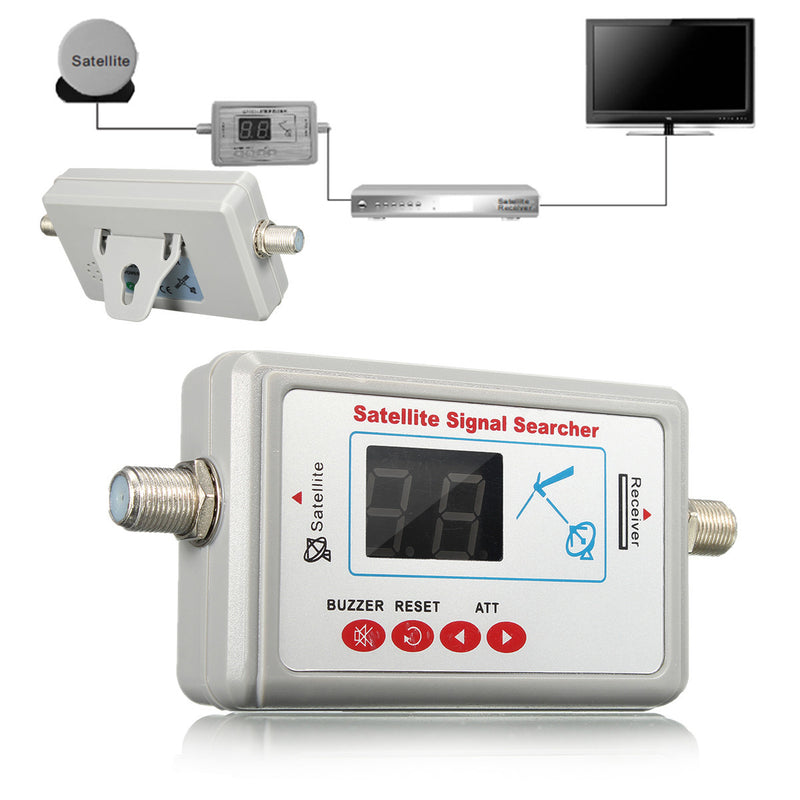 SF-95DL LCD DVB-S Mini Digital TV Antenna Satellite Signal Finder Meter SATLink