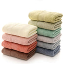 KCASA KC-X2 100% Cotton Solid Bath Towel Fast Drying Soft 10 Colors Thick High Absorbent