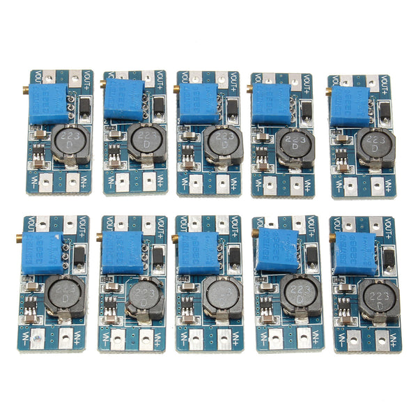 50 Pcs Step Up Power Supply Module 2A 2V-24V DC-DC Booster Power Module
