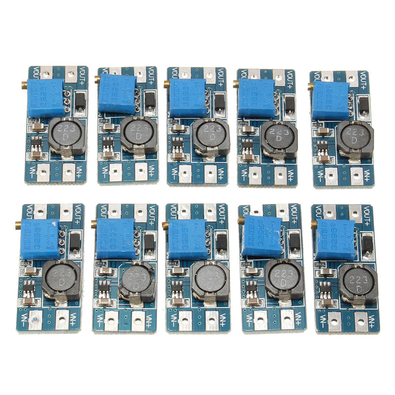 50 Pcs Step Up Power Supply Module 2A 2V-24V DC-DC Booster Power Module