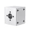 T8 Nut Aluminum Alloy Silver Housing Bracket with 2Pcs Screws for 3D Pritner Lead Screw