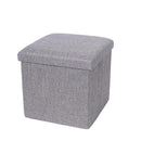 Multifunctional Foldable Storage Stool Box Shoe Bench Fabric Storage Stool Folding Chair
