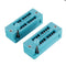 40pcs IC Lock Seat Zif Socket Test Universal zif Sockets 18Pin