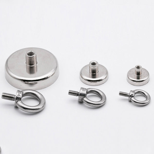 TS03 Salvage Magnetic Ring Strong Pot Magnet Magnetic Orgnization Ring Hook Attraction Tool
