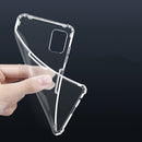 NILLKIN Bumpers Crystal Clear Transparent Shockproof Soft TPU Protective Case for Samsung Galaxy A51 2019
