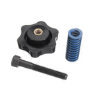 4Pcs M5 Heated Bed Leveling Screw + M5 Nuts +  8*25mm Blue Spring for 3D Printer Part Hotbed