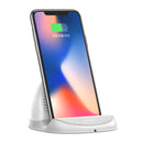 Baseus 7.5W 10W Non-slip Desktop Qi Wireless Fast Charger Fan Cooling for iPhone X S8 S9