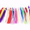 ZANLURE 10Pcs 10CM Soft Plastic Fishing Lures Trolling Squid Skirt Lure Bait Fishing Tackle Tools