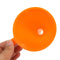 4pcs Sizes Orange Funnel Motorcycle Fuel Petrol Water Oil Tools Lab Home Kitchen 52/74/96/117mm