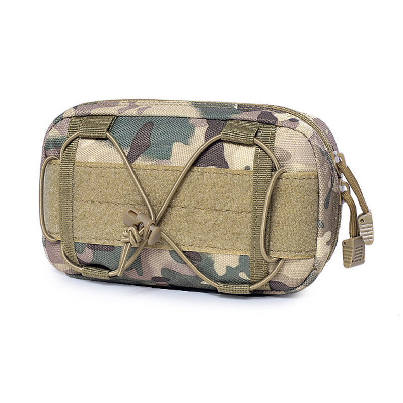 Outdoor Hunting Tactical Bag Military Camouflage Molle Kettle Bag Sports Waterproof Waist Pocket