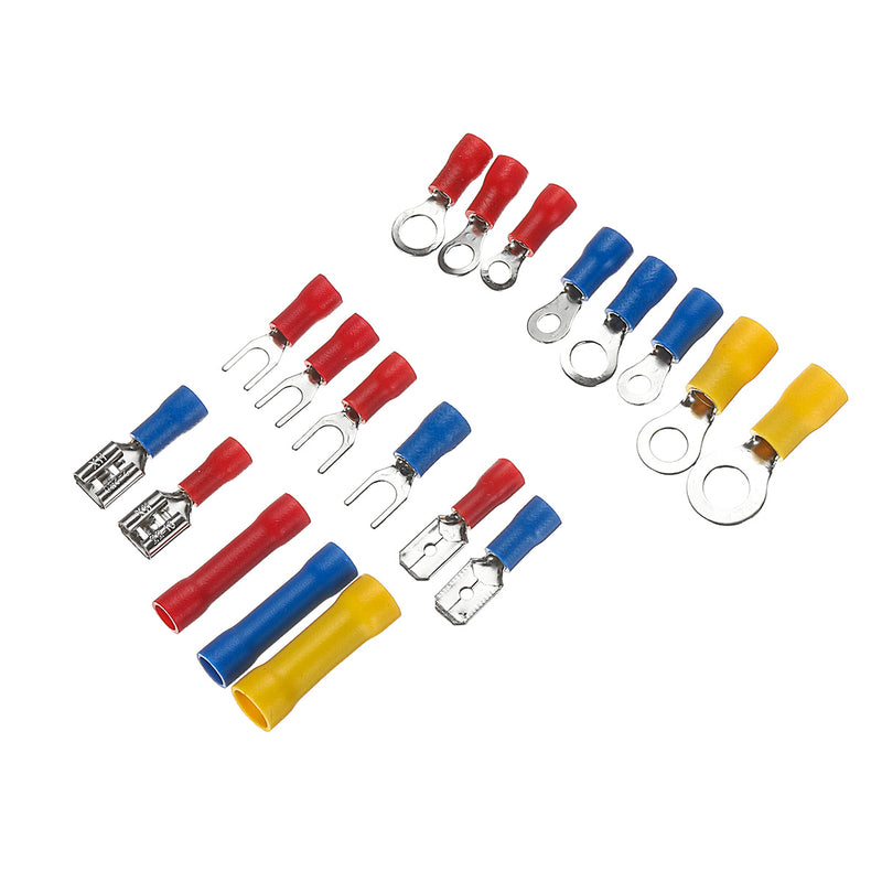 1200Pcs Insulated Electrical Wire Terminal Crimp Port Connector Kit