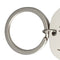 1Pcs Stainless Steel Guitar Picks with Keychain