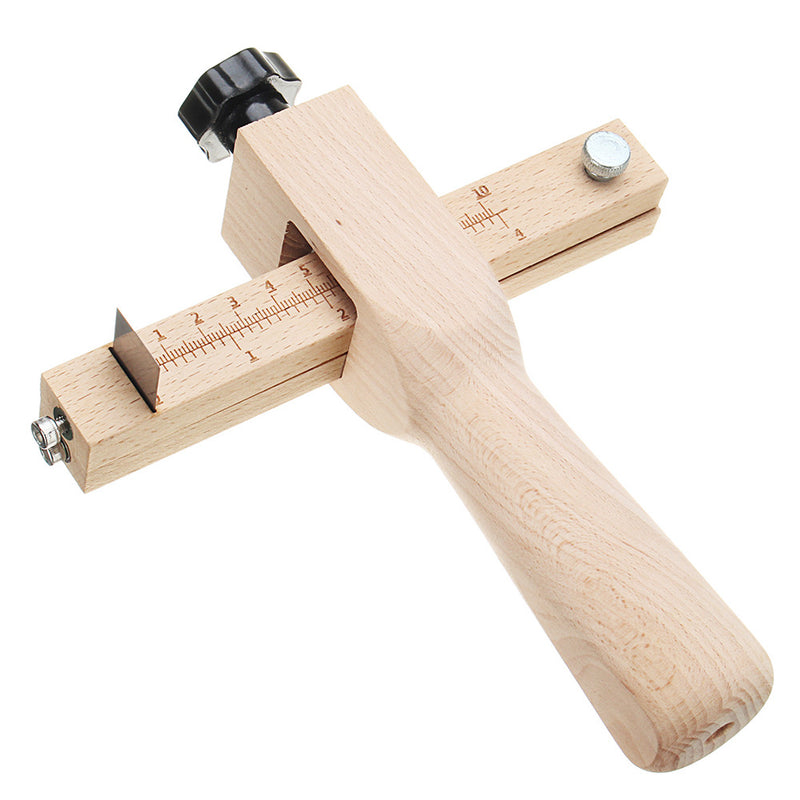 Adjustable Leather Strip and Strap Cutter Maker Cutting Handcraft Tool With 5 Blades