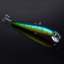 ZANLURE 5Pcs 17.6cm 30g Minnow Bionic Bait Hard Plastic Bait Fishing Lure With 2 Hooks