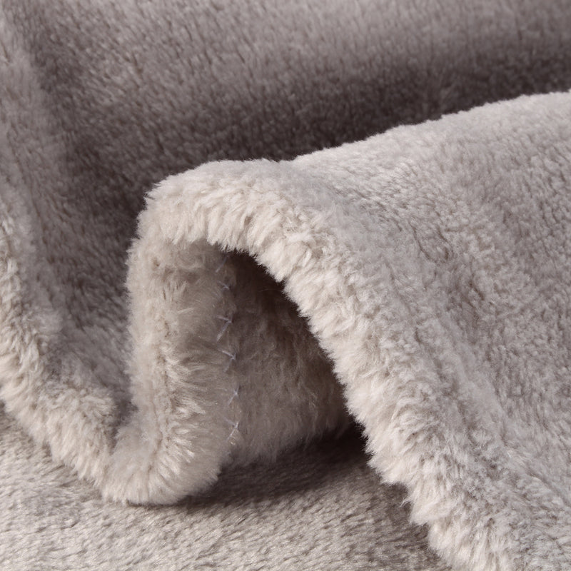 250230cm Warm Blankets Double Sided Soft Rug Plush Fleece Sofa Bedding Throw