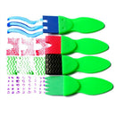 30 PCS Children's Painting Tools Sponge Brush Seal EVA Creative Graffiti Early Education DIY Art Supplies Toys