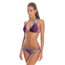 S5234 Women Bikini Starry Sky Three-dimensional Pattern Two-pack Fashion Bandages Swimwear